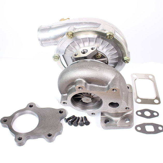 Hybrid T3/T4 T3T4 T04E .63 A/R Turbine 5 Bolt Flange Turbo Turbocharger Racing