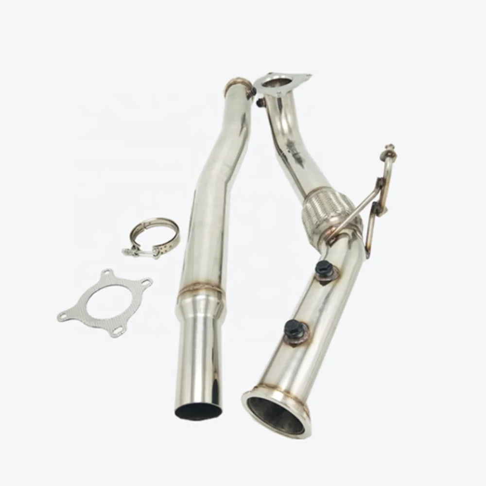 High Performance Car Exhaust Pipe Modification for 2012-2013 Volkswagen Golf MK5 MK6 FSI K04 GTI CC Inches Stainless Steel-BeeSpareParts
