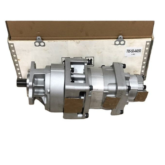 Hydraulic Pump 705-58-44050 compatible with Komatsu Bulldozers D375A-3 D375A-3A D375A-3A-01 D375A-3-01 D375A-5 D375A-3D D375A-5D