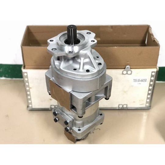 Hydraulic Pump 705-58-44050 compatible with Komatsu Bulldozers D375A-3 D375A-3A D375A-3A-01 D375A-3-01 D375A-5 D375A-3D D375A-5D