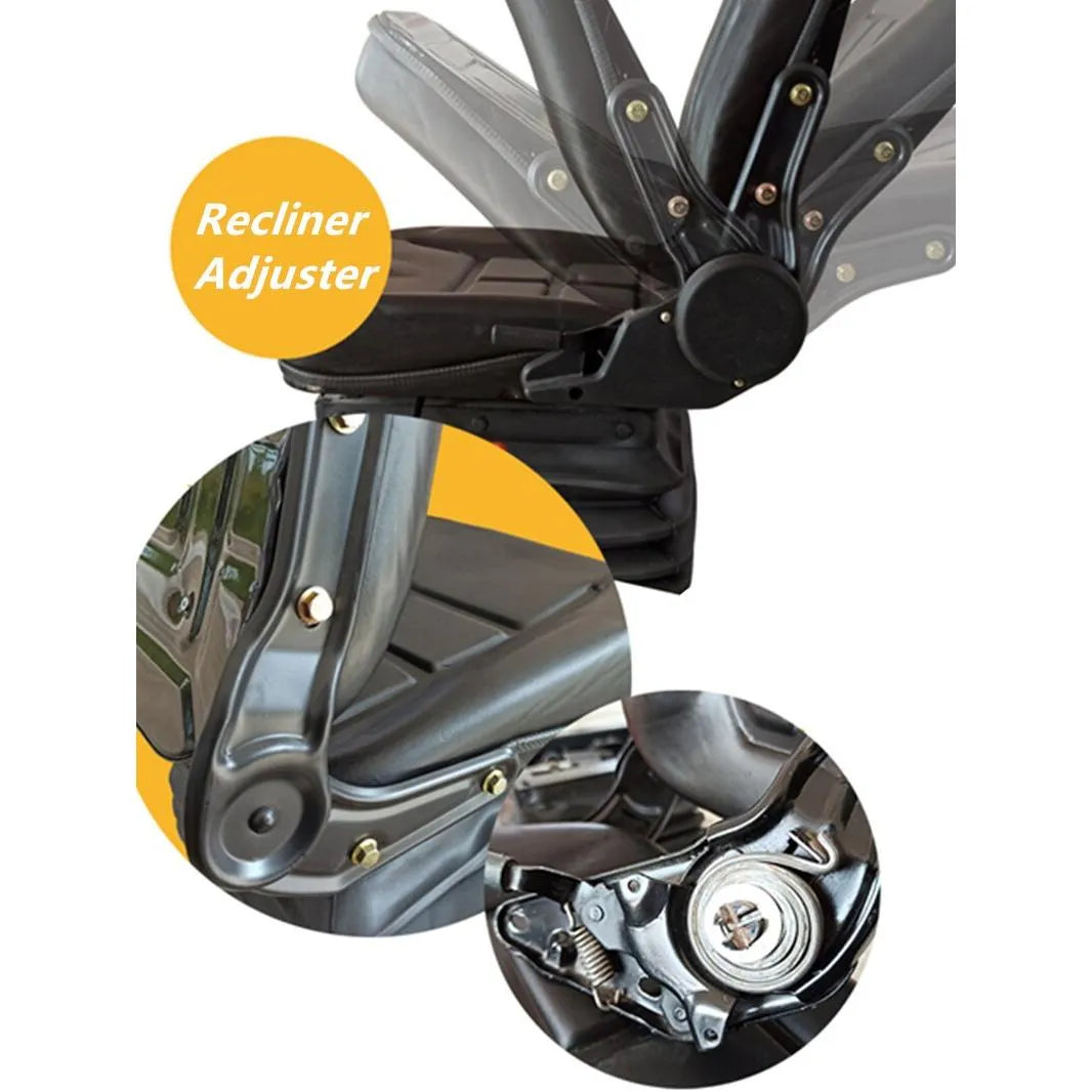 400X420X400mm Forklift Seat With Armrest For Forklift Truck,Tractor,Skid Loader-Replacement Aftermarket Parts