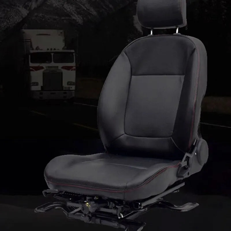 Truck Car Seat With Pneumatic and Height Adjuster and Absorb-Shock Spring Device For Truck and Commercial Vehicles-Replacement Aftermarket Parts