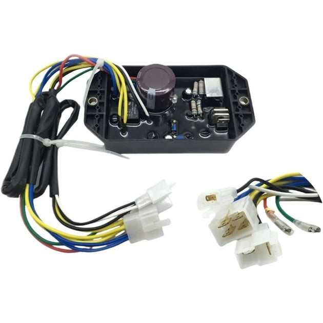 KI-DAVR-50S Automatic Voltage Regulator Automatic Voltage Regulator KI DAVR 50s Single Phase Volt Stabilizer 10 Wires 5kw for Diesel Generator-BeeSpareParts