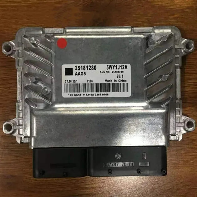 NEW Car Engine Computer Board ECU Engine Control Unit 25181280 5WY1J12A for Chevrlet Cruze-BeeSpareParts