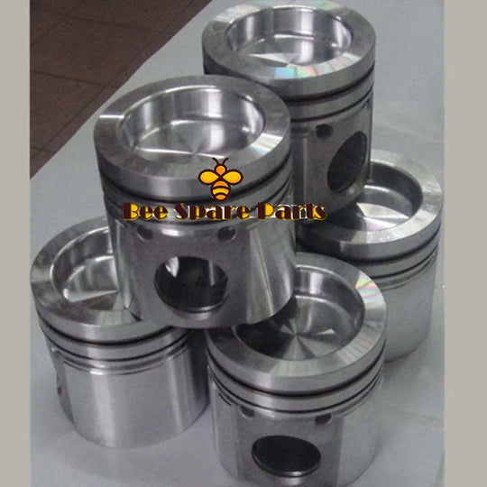 New 6 Sets STD Piston Kit 3017348 3017349 Fit For Cummins NT855 139.7MM-商业/工业-BeeSpareParts