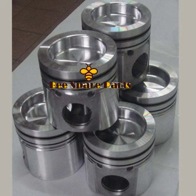 New 6 Sets STD Piston Kit 3017348 3017349 Fit For Cummins NT855 139.7MM-商业/工业-BeeSpareParts