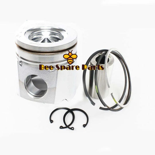 New 6 Sets STD Piston Kit With Ring 3926963 Fit For Cummins 6CT 8.3 Engine 114MM-商业/工业-BeeSpareParts