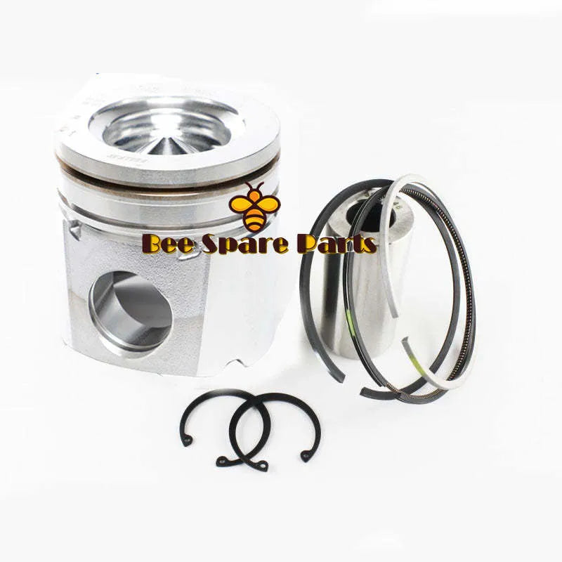 New 6 Sets STD Piston Kit With Ring 3926963 Fit For Cummins 6CT 8.3 Engine 114MM-商业/工业-BeeSpareParts