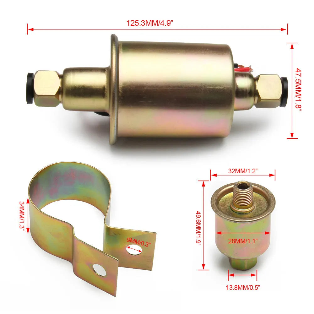 New 6.5L Fuel Lift Pump E8413 8012 15754298 for 1992-2002 GM Diesel ACDELCO-BeeSpareParts