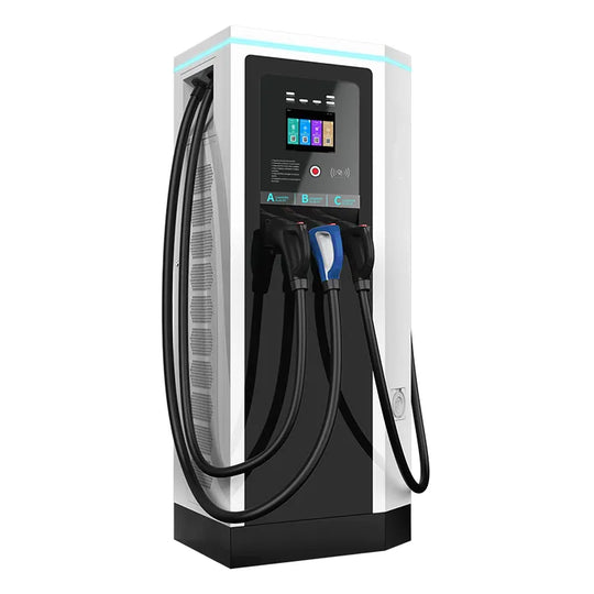 New Energy Charging Pile integrated AC 44kW+DC 60kw 200A CCS Chademo Type2 CE Certified electric vehicle car charging station-BeeSpareParts