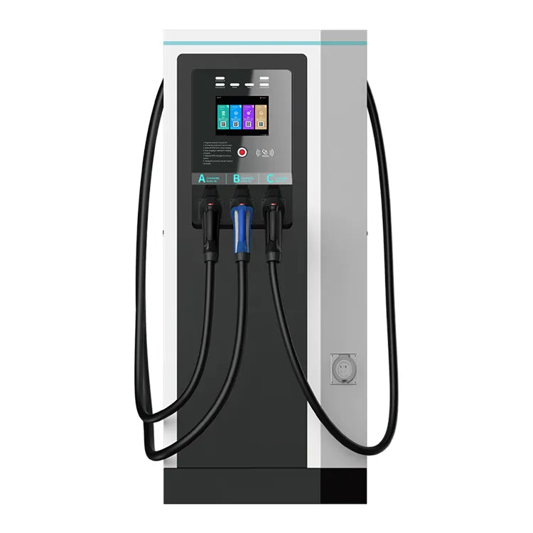 New Energy Charging Pile integrated AC 44kW+DC 60kw 200A CCS Chademo Type2 CE Certified electric vehicle car charging station-BeeSpareParts