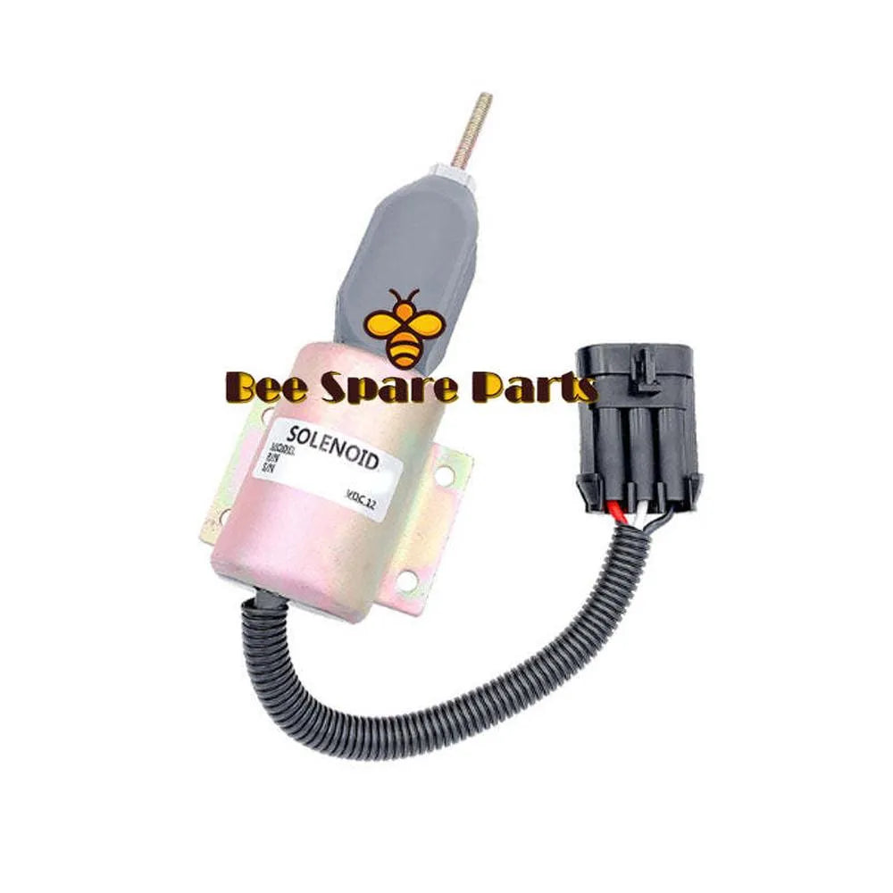 New Fuel Shutoff Solenoid 59009134 SA-4532-12 Ingersoll DD-130 Compactor B5.9-C-BeeSpareParts