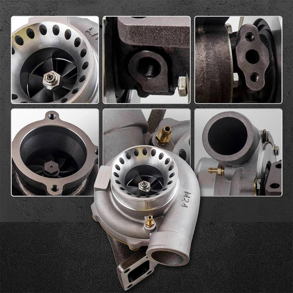 New GT3582 Turbo Anti Surge Com AR.70 AR.63 Water Cold For 2.5L-6.0L engine Turbocharger compressor Turbine-BeeSpareParts