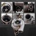 New GT3582 Turbo Anti Surge Com AR.70 AR.63 Water Cold For 2.5L-6.0L engine Turbocharger compressor Turbine-BeeSpareParts