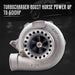 New GT3582 Turbo Anti Surge Com AR.70 AR.63 Water Cold For 2.5L-6.0L engine Turbocharger compressor Turbine-BeeSpareParts
