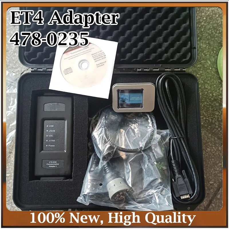 New Program ET3 ET4 317-7485 3177485 Communication Adapter Group Diagnostic Tool With 6+9+14 Pin Cable 478-0235 4780236-BeeSpareParts