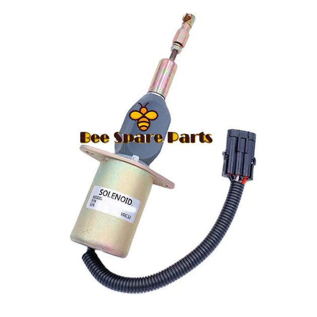 New Shut Off Solenoid 3958160 for Diesel Cummins 6BT 5.9L SA-4978-12-Solenoid & Solenoid Valve-BeeSpareParts