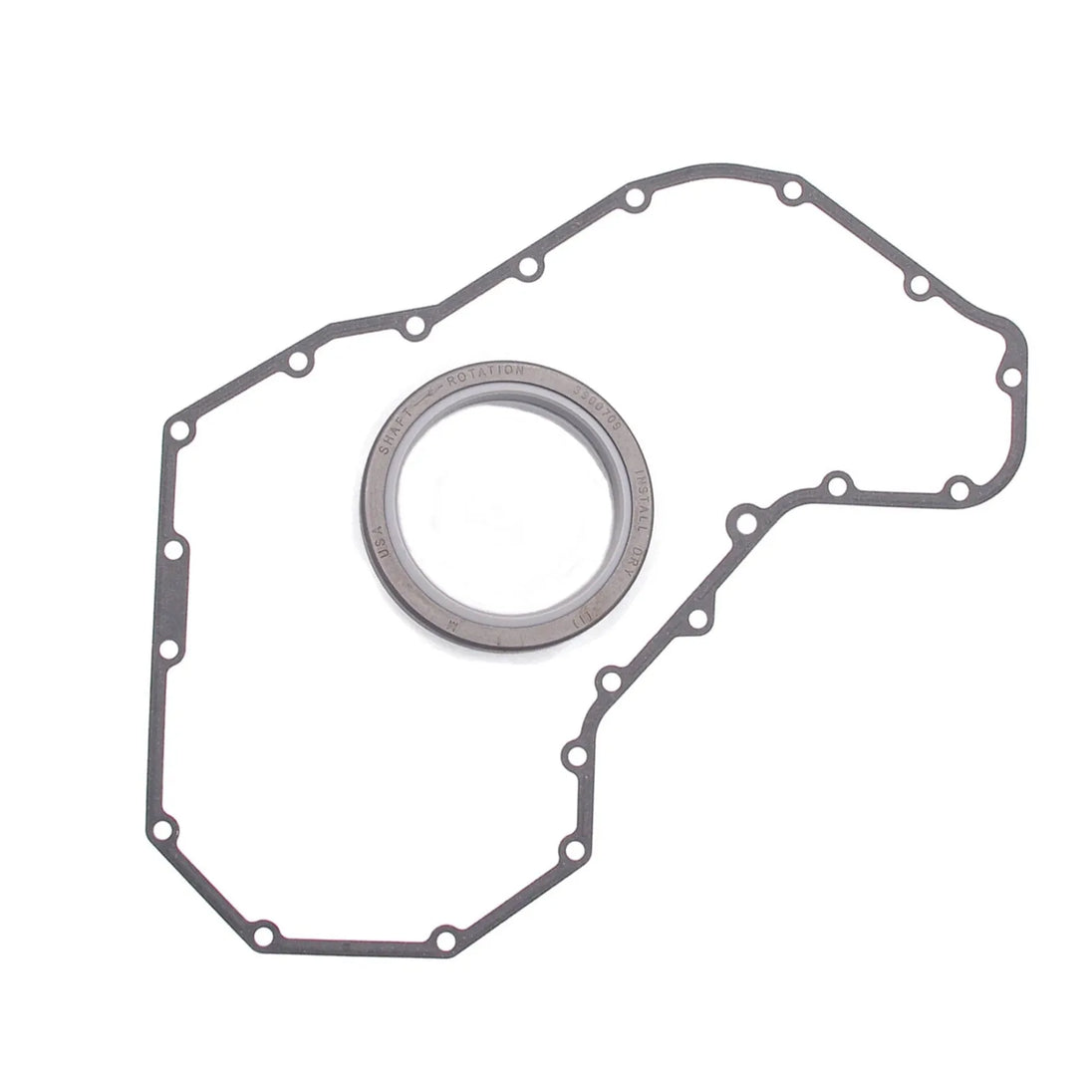 New Timing Cover Gasket & Seal Fit for Dodge 5.9 Cummins 3918673 3900709-Seal-BeeSpareParts