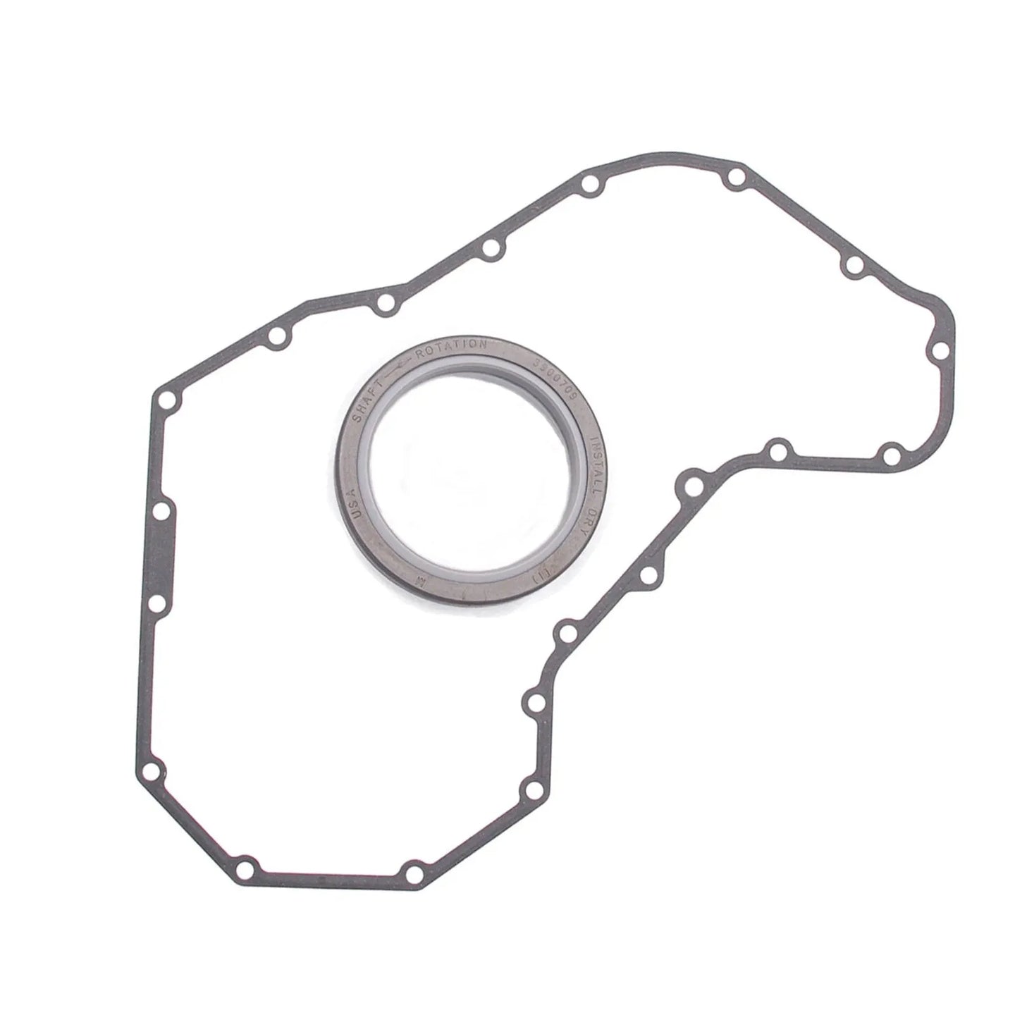 New Timing Cover Gasket & Seal Fit for Dodge 5.9 Cummins 3918673 3900709-Seal-BeeSpareParts