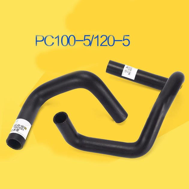 Old Model Upper&Lower Radiator Hose For Komatsu Excavator PC100-5 / PC120-5