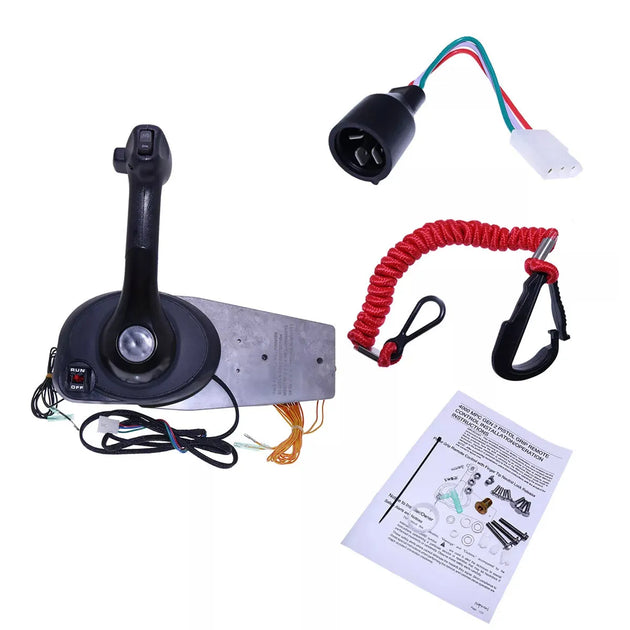 Outboard Remote Control Box 8M0011213 Throttle Concealed Side Mount for Mercury-BeeSpareParts