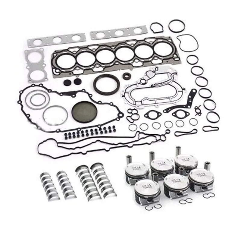 Overhaul Pistons Bearings Kit For Volvo S60 S80 V60 XC60 3.0 T6 B6304T Engine-BeeSpareParts