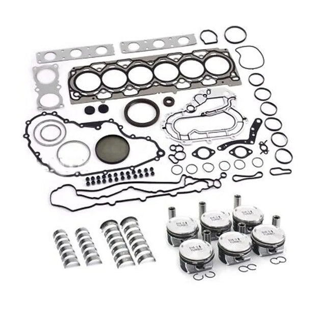 Overhaul Pistons Bearings Kit For Volvo S60 S80 V60 XC60 3.0 T6 B6304T Engine-BeeSpareParts