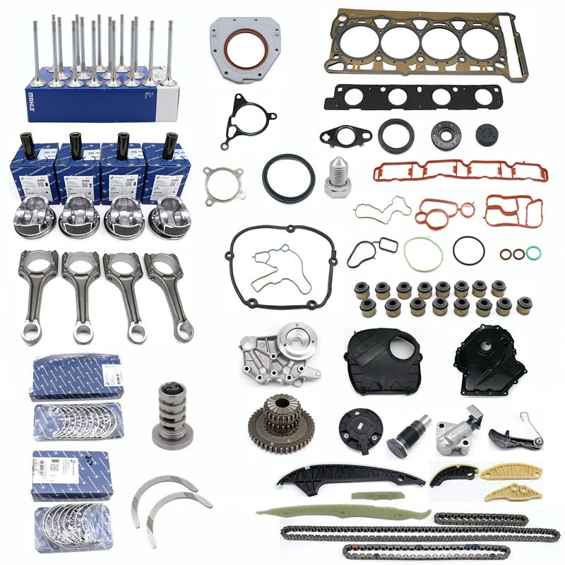Overhaul Rebuild Kit &Timing Chain set for 10-17 Chevy Buick GMC 2.4L Engine-BeeSpareParts