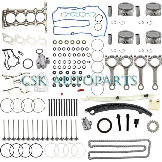 Overhaul Rebuild Piston Kit For 12-17 Chevrolet Cruze 1.8L Engine-BeeSpareParts