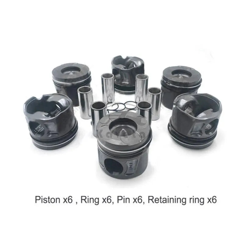 PISTON 68147230AA 68147228AA 8375 FOR JEEP CHRYSLER GRAND CHEROKEE RAM 1500 Wrangler 3.0L V6 DIESEL EXF-BeeSpareParts