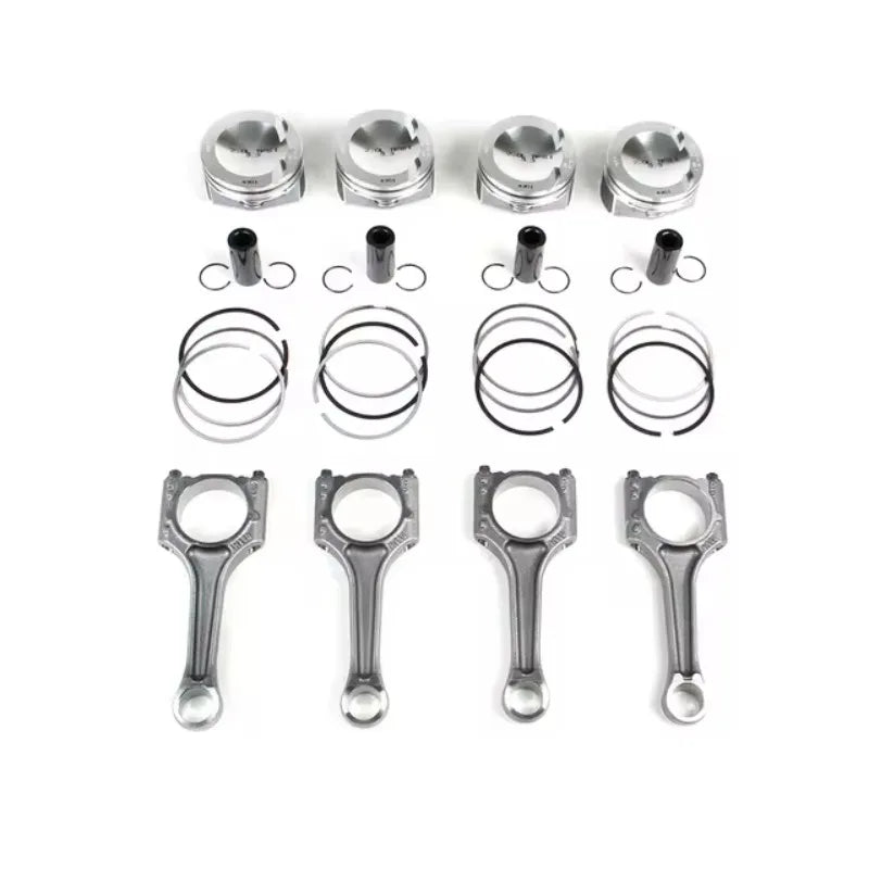 Pistons & Rings Connecting Rod Kit Fit For Buick Chevrolet GMC Saturn 2.4L-BeeSpareParts