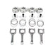 Pistons & Rings Connecting Rod Kit Fit For Buick Chevrolet GMC Saturn 2.4L-BeeSpareParts
