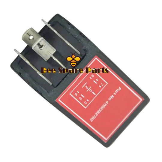 Relay 382782 4700382782 370233 Compatible with Dynapac Roller CA152 CA251 CC102 CC232 CC412 CC422 CC722 CC900-BeeSpareParts