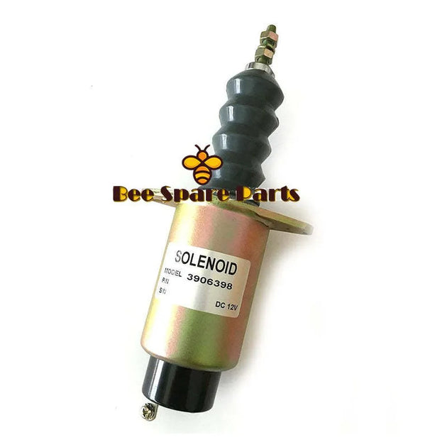 SA-3151-12 3906398 3906776 ShutOff Solenoid FITS Cummins 6CTA 8.3L 4BT 3.3L 3.9L-Solenoid & Solenoid Valve-BeeSpareParts