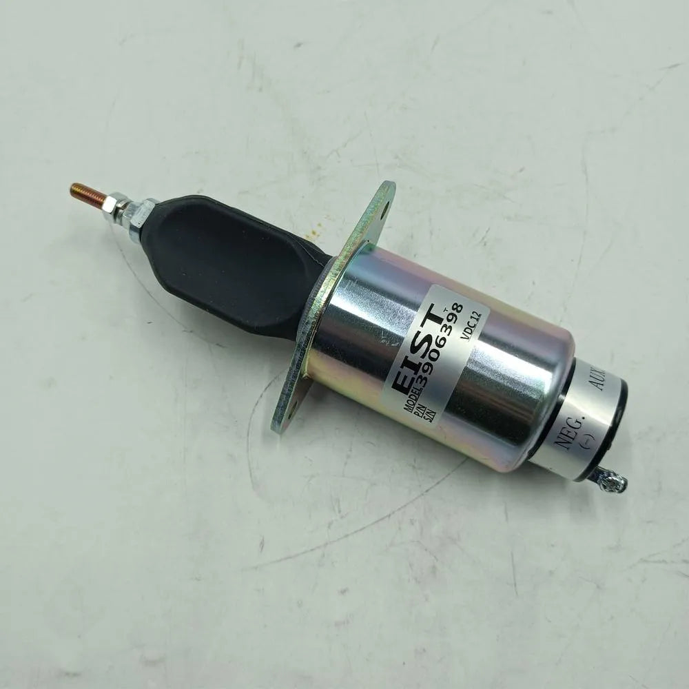 SA-3151-12 3906398 New Fuel Solenoid for Cummins Engine 6cta 8.3L 12V Woodward-Solenoid & Solenoid Valve-BeeSpareParts