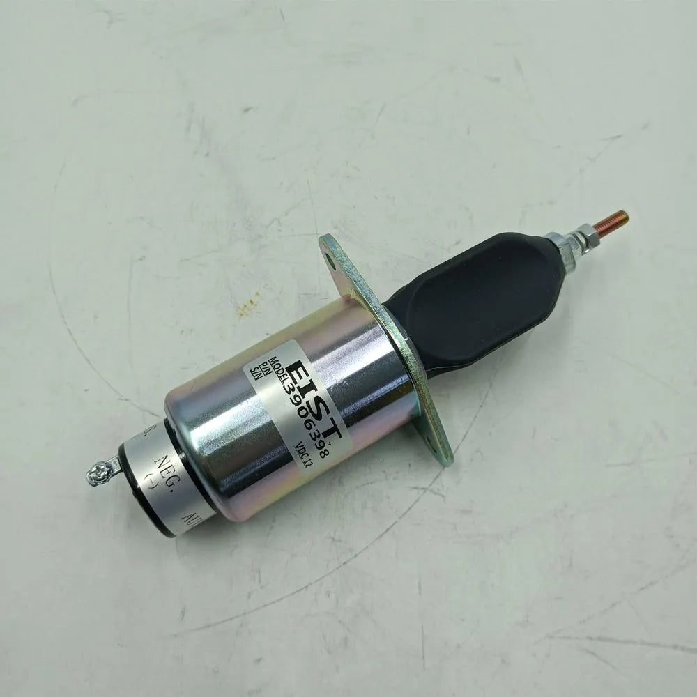 SA-3151-12 3906398 New Fuel Solenoid for Cummins Engine 6cta 8.3L 12V Woodward-Solenoid & Solenoid Valve-BeeSpareParts