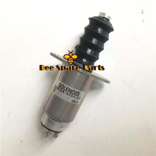 SA-4752-12 Fuel Shutdown Solenoid Valve 2003-12S7U1B2A 12V Fit for WOODWARD 2003-BeeSpareParts