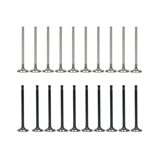 Set of 20 Intake Exhaust Valves for Volvo C30 S60 S70 V40 XC60 XC90 Stem-BeeSpareParts