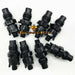 Set of 8 Diesel Marine Fuel Injectors 0432217255 For GM Chevy 1992-05 6.5L Turbo-BeeSpareParts