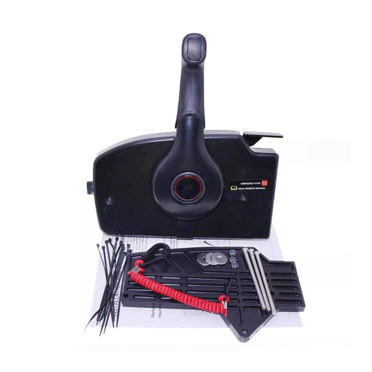 Side Mount Remote Control Box 881170A8 Shifter Handle For Mercury Marine-BeeSpareParts