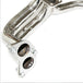 Stainless Exhaust Pipe Exhaust Downpipe Pipe for 2015-2018 Subaru WRX 2.0T FA20 Turbo Exhaust Manifold Downcomer Spot Supply-BeeSpareParts
