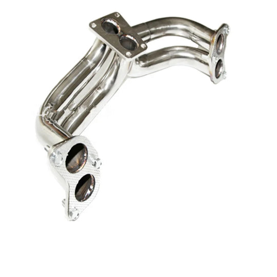 Stainless Exhaust Pipe Exhaust Downpipe Pipe for 2015-2018 Subaru WRX 2.0T FA20 Turbo Exhaust Manifold Downcomer Spot Supply-BeeSpareParts