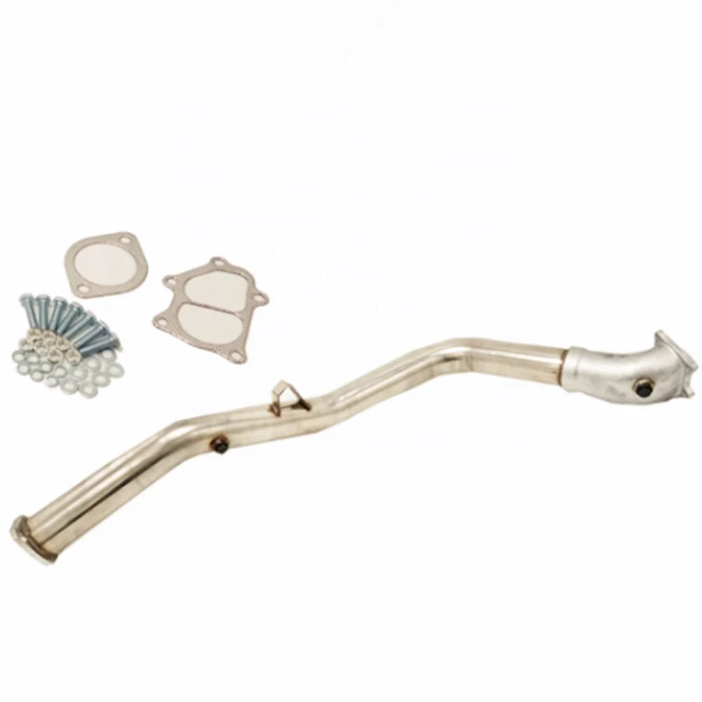 Stainless Steel Automotive Exhaust Pipe Suitable for Subaru Forester XT 2004-2013 Impreza WRX STI 2002-2014 Legacy GT 2005-2009-BeeSpareParts
