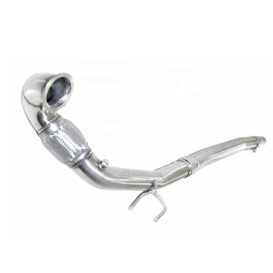 Stainless Steel Automotive Modification Exhaust Pipe Suitable for Volkswagen for Golf R 2015-2016 MK7 2.0T V With 3 Inches-BeeSpareParts