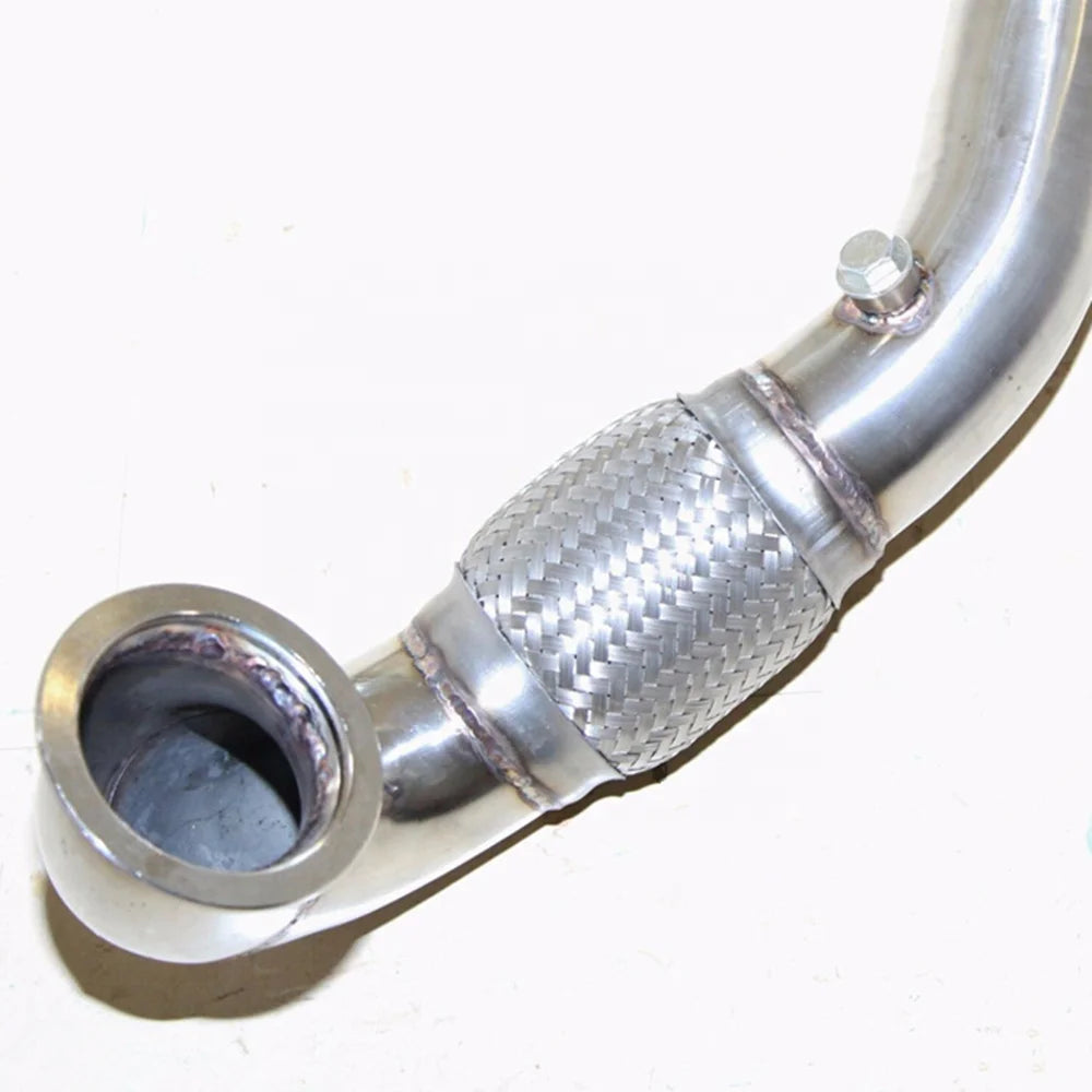 Stainless Steel Automotive Modification Exhaust Pipe Suitable for Volkswagen for Golf R 2015-2016 MK7 2.0T V With 3 Inches-BeeSpareParts