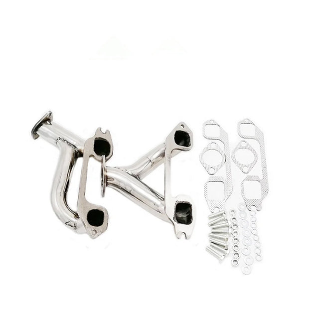 Stainless Steel Material Automotive Modification Exhaust Pipe Head Suitable for 1937-1962 Chevrolet 6CYL 216 235 261-BeeSpareParts