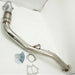 Stainless Steel Material Automotive Modification Exhaust Pipe Suitable for Subaru WRX STI 2008-2014 EJ20 EJ25 3 "-BeeSpareParts