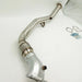 Stainless Steel Material Automotive Modification Exhaust Pipe Suitable for Subaru WRX STI 2008-2014 EJ20 EJ25 3 "-BeeSpareParts