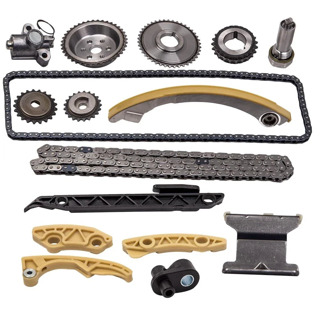 Timing Chain Kit for Chevy Malibu Buick Regal Pontiac Saturn GMC 2.4L Engine-BeeSpareParts