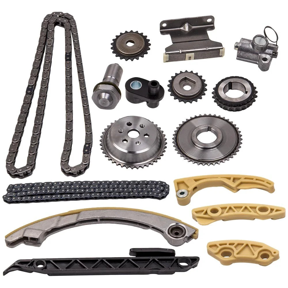 Timing Chain Kit for Chevy Malibu Buick Regal Pontiac Saturn GMC 2.4L Engine-BeeSpareParts